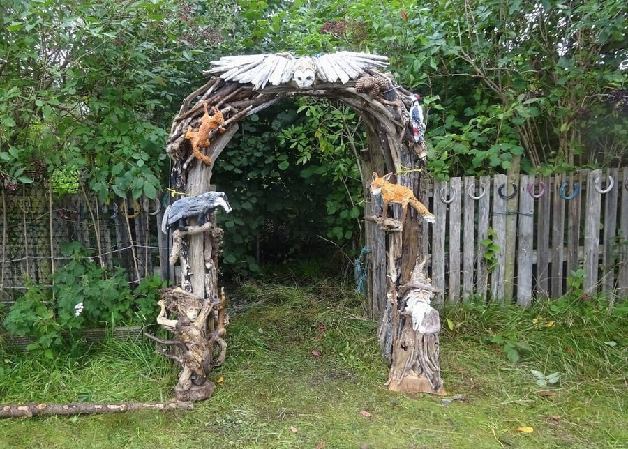Ornate Garden Archway Animal Themed Arch