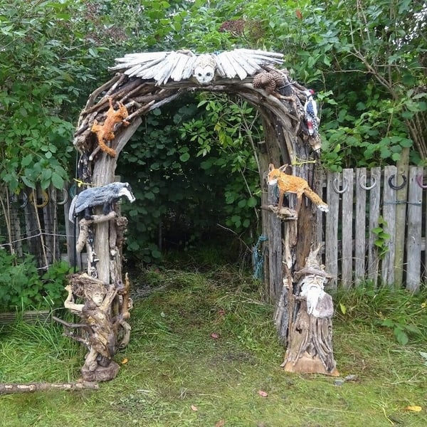 Ornate Garden Archway Animal Themed Arch