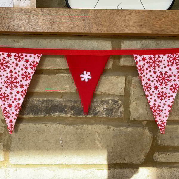 Skandi Snowflakes Bunting