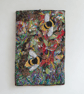 Textile nature art - bees - eco gift - wall hanging - ready to hang - Image 7
