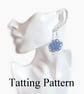 PDF Tatting Pattern - 'Isabella' Earrings With Beads - Intermediate - Image 3