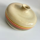 Small Retro Handmade Bud Vase
