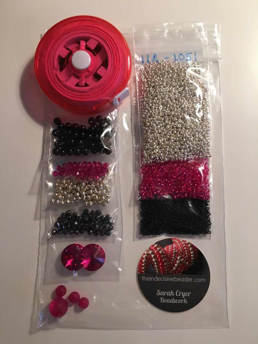 CUSTOM ORDER FOR JANE - Materials Pack for Baroque Tape Measure