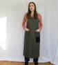 Utimate Makers Apron for Artists, Potters and Craftspeople with Split Leg - Image 4