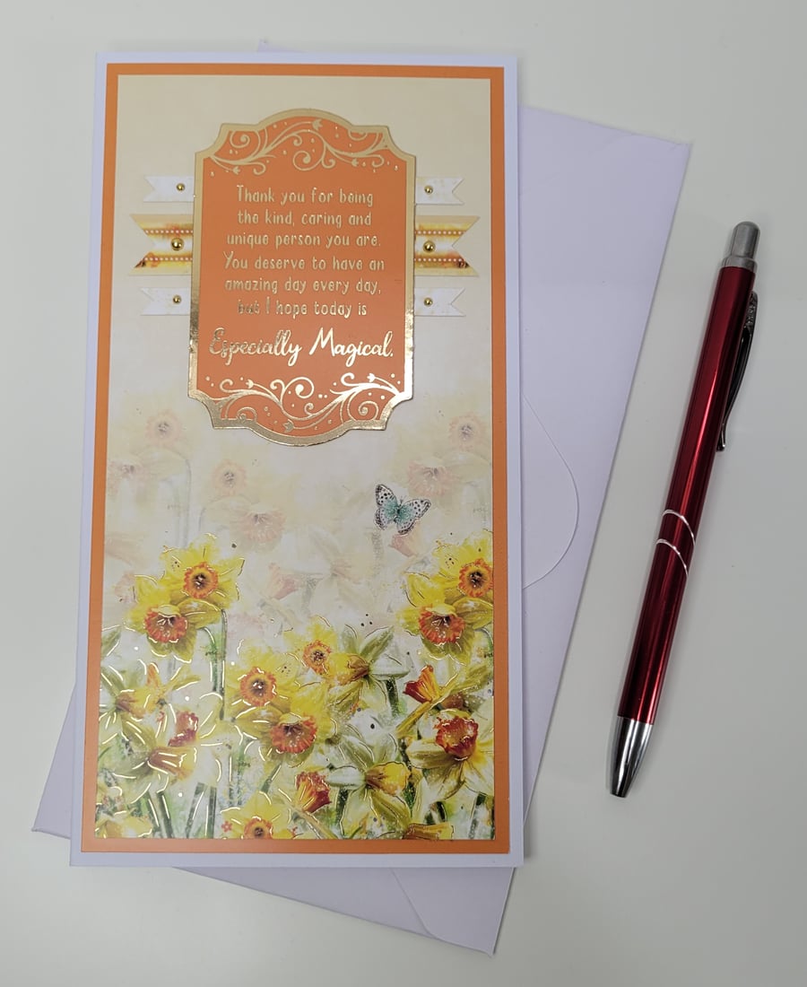 Special Friend - Congrats, Birthday, Wedding or any Occasion Greetings Card