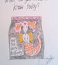 Small Prophets inspired original drawing 