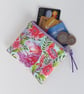 Small purse, coin purse, unicorn, floral - Image 6
