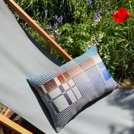 Quarterdeck Doubleweave Lambswool Cushion- Teal