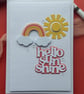 Fun colourful set of four cards. You can buy separately. Hello cards - Image 3