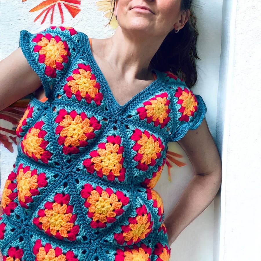 Tropical Triangle Tank Top 