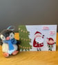 Interactive Santa & Elf Christmas Card Merry Christmas from the Jolliest Duo 