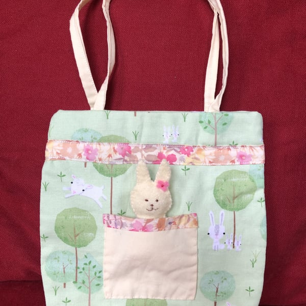 Easter Bunny Bag Folksy