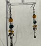 Sabrina - Pumpkin ‘n’ Pearl Earrings  - Image 4