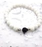  White Lava Rock Bracelet - Image 7