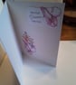 Any occasion card. Ballet. Birthday card. Handmade card. Ref 104 - Image 2
