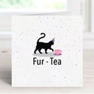 Funny Cat 30th Birthday Card, Cat Pun Card, Cat Lovers Greeting Card.