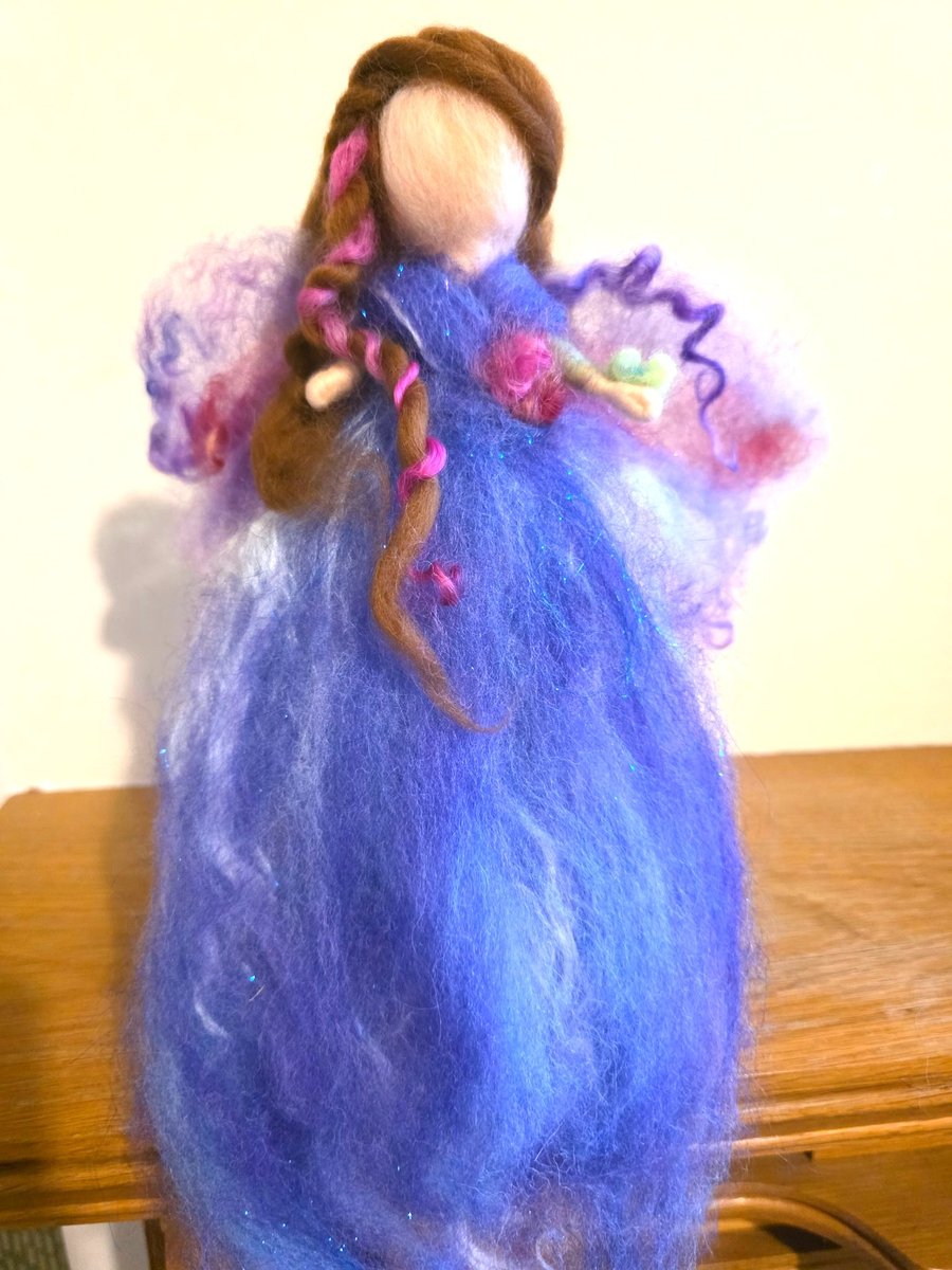 Felted Fairy - Butterfly Violet