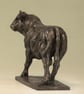 Walking Bull Animal Statue Small Bronze Ornament Bronze Resin Sculpture Bull - Image 7