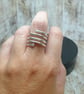 Sterling Silver 925 Unisex Spiral Ring - Image 9