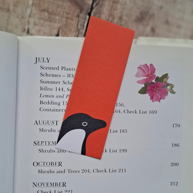 Adelie Penguin Bookmark