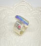 Boulder Opal Silver Ring Handmade  - Image 1