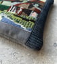 Vintage Godshill tapestry large soft pouch with reclaimed floral lining - Image 6