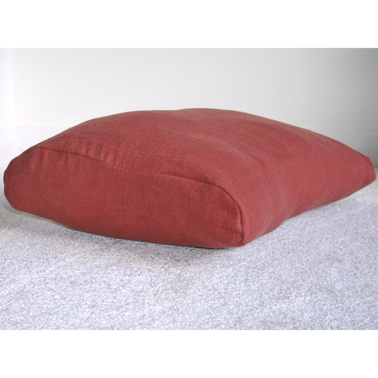 Tempur Original Pillow COVER ONLY Orthopaedic Linen Terracotta QUEEN Medium 60cm