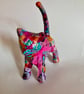 Colourful and cute decopatch cat  - Image 3