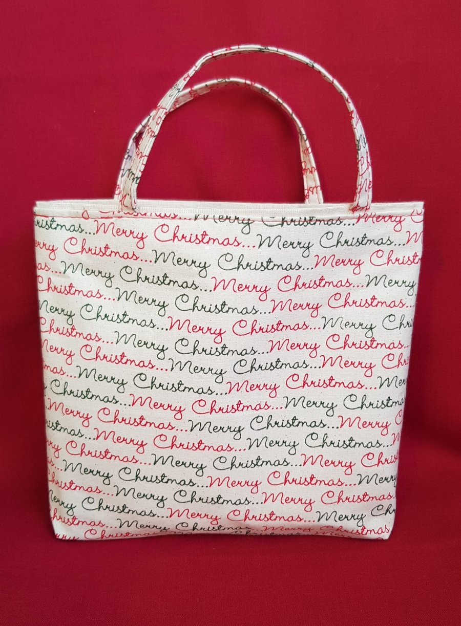 Christmas gift bag: Scandi Merry Christmas 