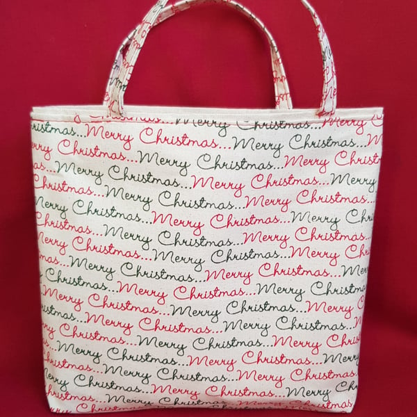 Christmas gift bag: Scandi Merry Christmas 