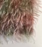 Hand dyed Helmbold mohair fur fabric "Fearne" on Dove Grey Sparse 25mm - Image 2