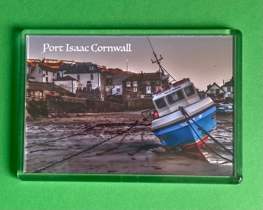 Port Isaac Bay Cornwall - Jumbo Fridge Magnet