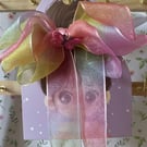 Back to School Hair Bow – Cute & Fun Hair Clip beautiful shimmery ribbon. 