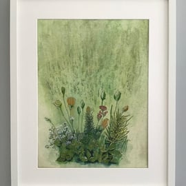 Summer Garden - Original Watercolour