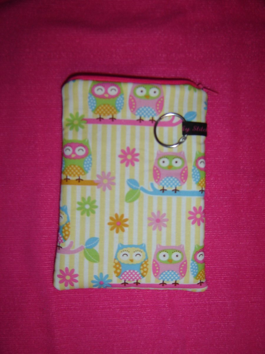 Handmade Owls on a Branch e-Reader case