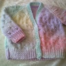 20 Multi Coloured V Neck Cardigan