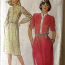 A sewing pattern for a misses' dress in sizes 10 and 12 (New Look Maudella 6271)