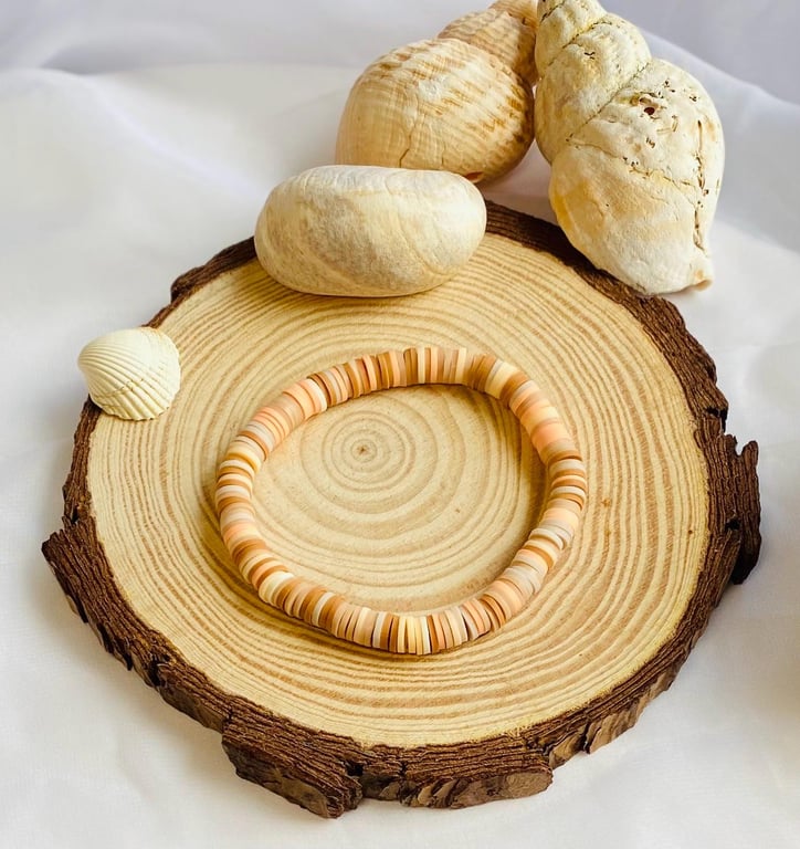 Soft Sand Beaded Bracelet