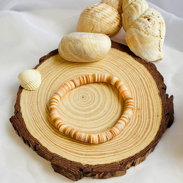 Soft Sand Beaded Bracelet