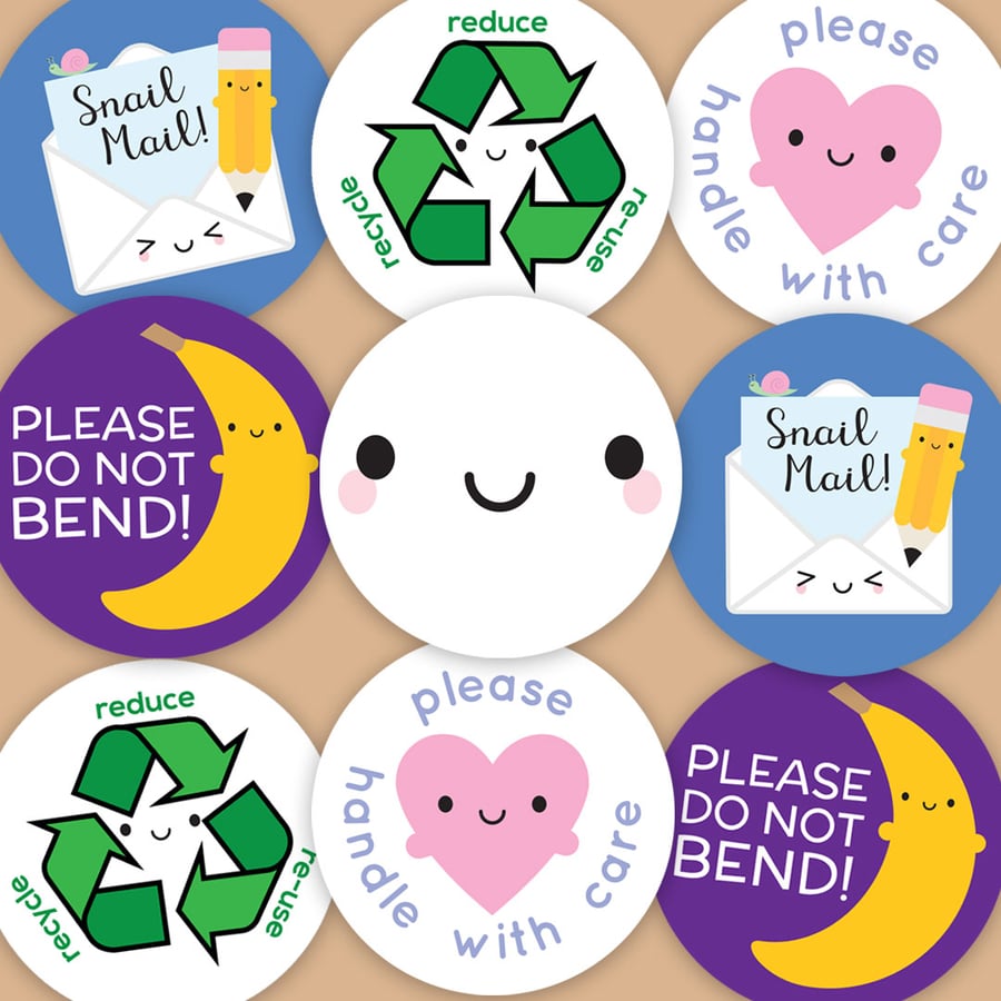 Happy Mail Kawaii Stickers