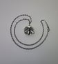 Silver Ephesus Bee Coin inspired pendant and chain - Image 2