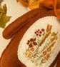 Teddy bear, Wall decor, wall hanging embroidered bear, animal doll  - Image 3
