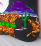 Christmas Stocking - Southwest Santa, can be personalised - Image 5
