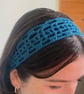 Blue Lace Headband