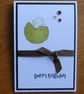 Birthday Card - Mouse in a Conker  - Image 4