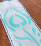 Silkscreen printed bookmark with Dorset button embellishment  - Image 4