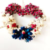 Dried Flower Rattan Heart Wreath - Jubilee Flowers