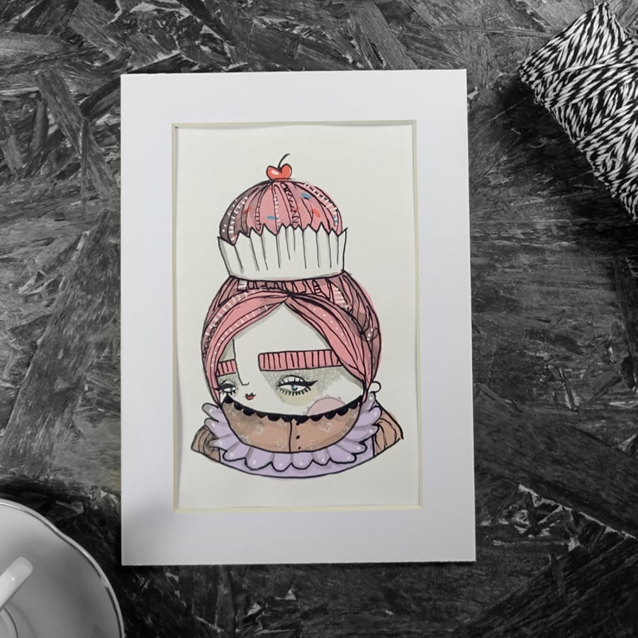The baker- Original Artwork by Twinkle & Gloom