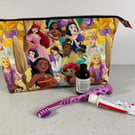 Child’s washbag, child’s toiletries bag, Disney princess