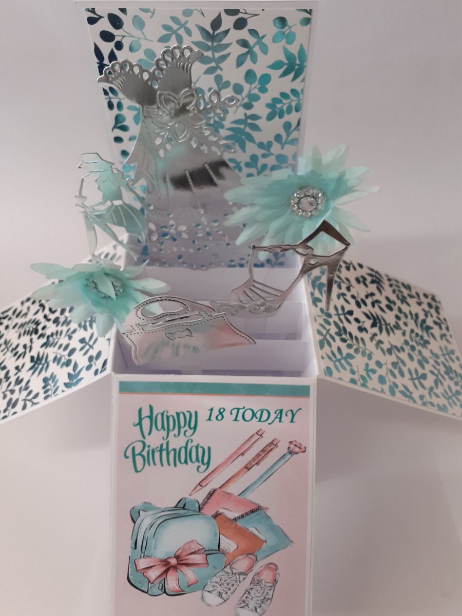 Ladies 18th Birthday Card
